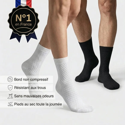 Pack x4 chaussettes en fibre de bambou