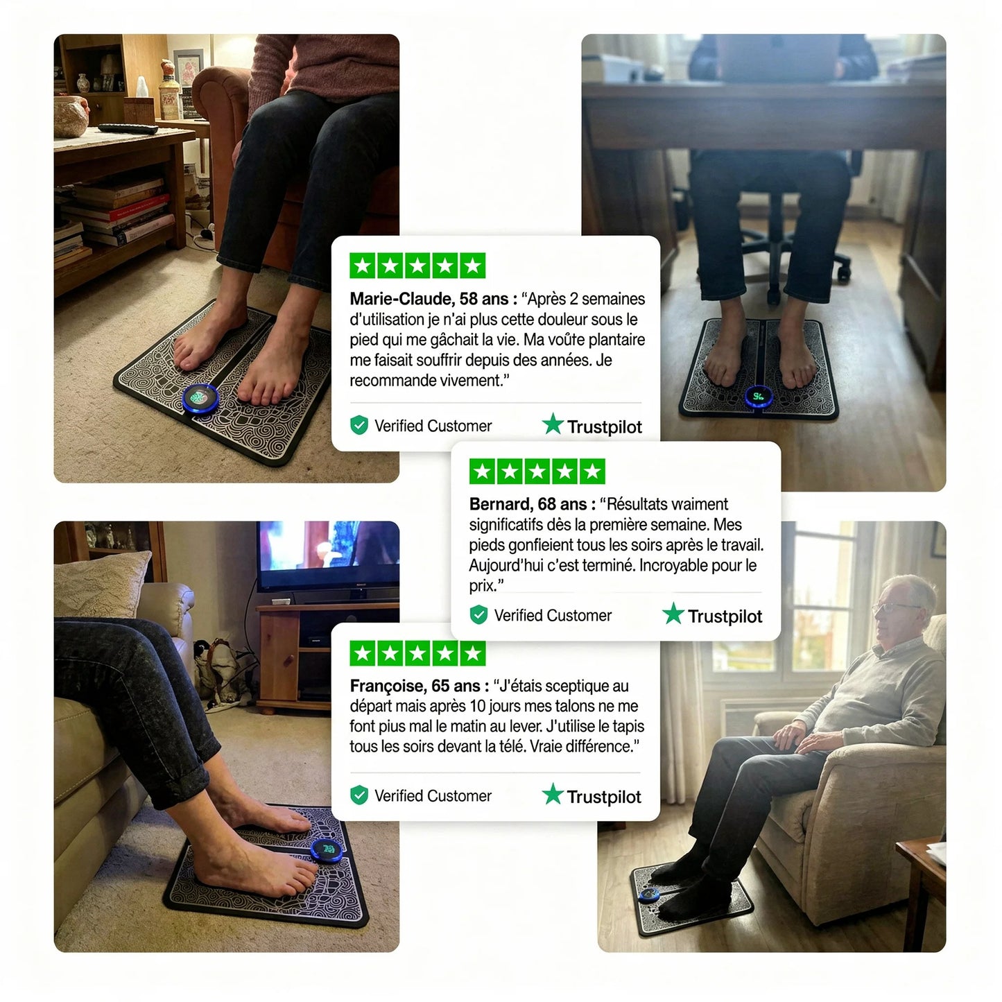 Masseur de Pieds Électrique EMS