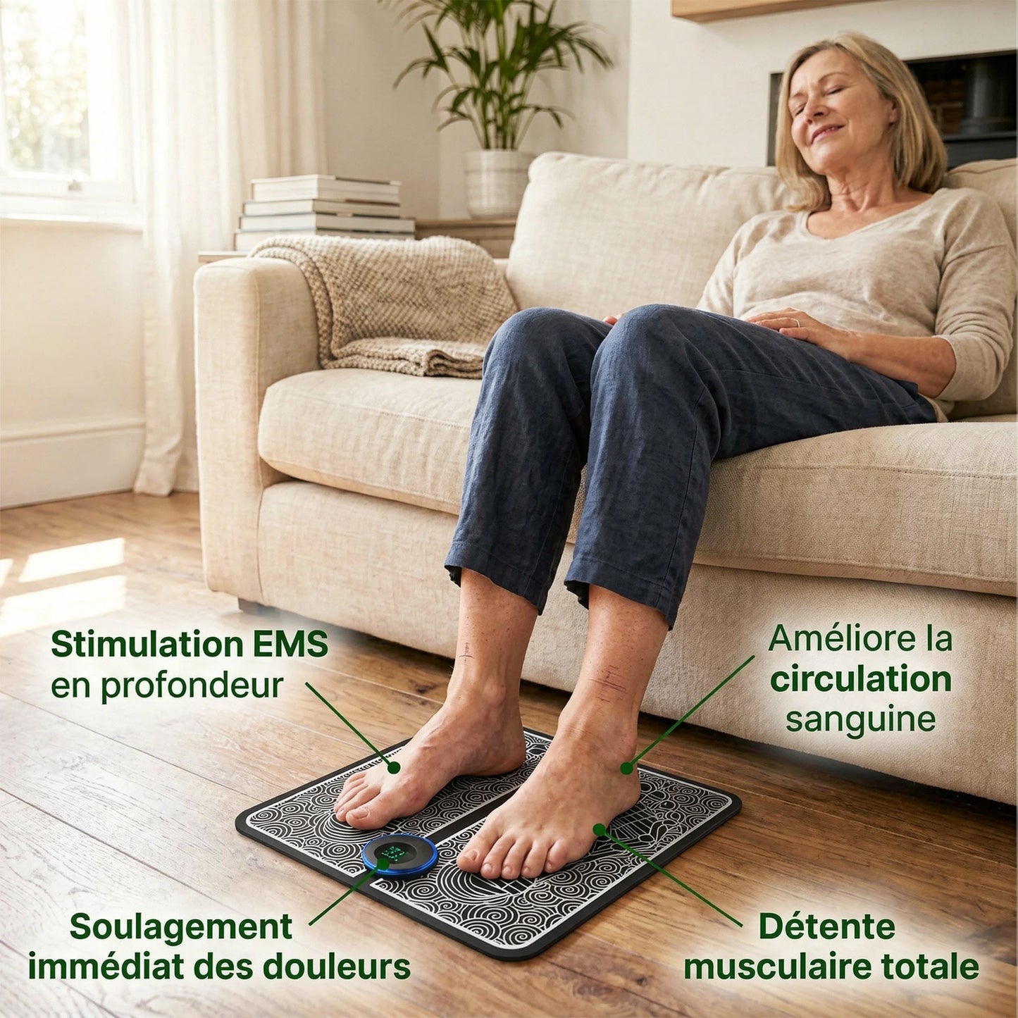 Masseur de Pieds Électrique EMS